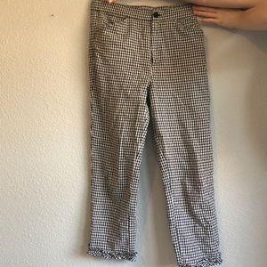 never worn Zara black and white pants